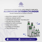 Aluminium Oxygen Cylinder (3Ltr – 10Ltr) – Lightweight & Portable