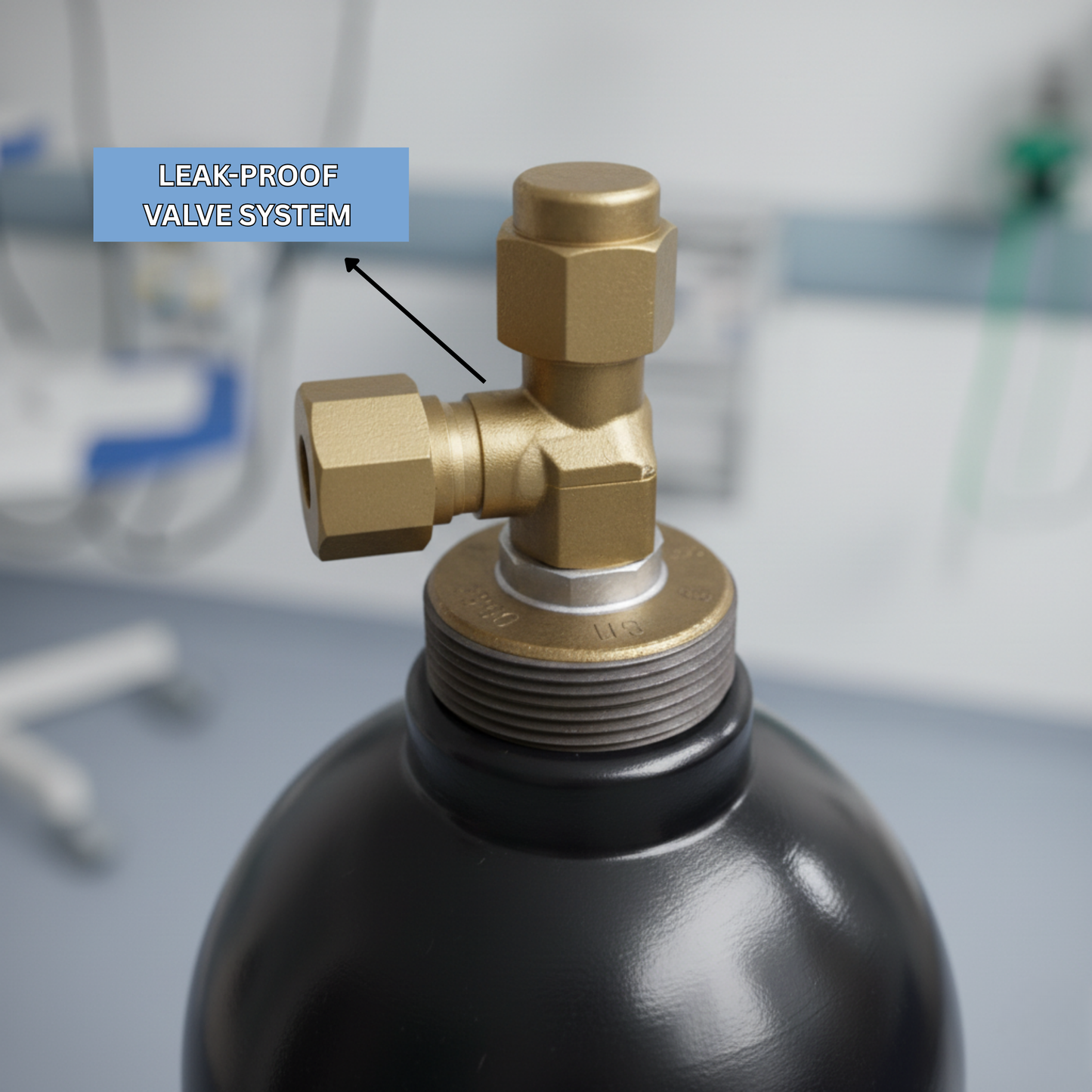 40 Liter (Jumbo) Oxygen Cylinder – High-Capacity Medical Support